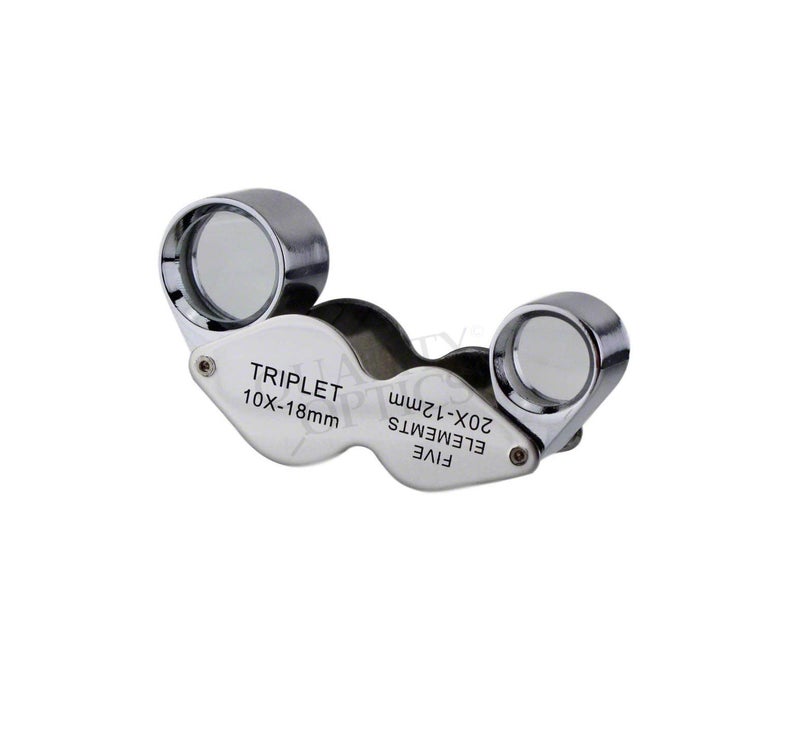Quality Optics USA Folding Jewelers Loupe Style Pocket Magnifier - Image 2